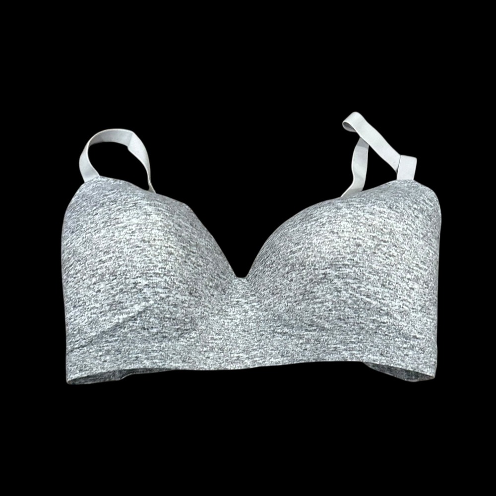 Soma Enbliss Wireless Bra Heather Gray 40DDD Seamless T-Shirt Bralette 79984